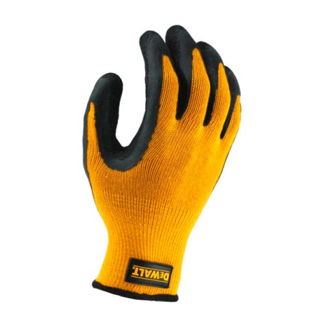 Guante Recubierto de Caucho de Látex Texturizado Amarillo T-L DEWALT DPG70