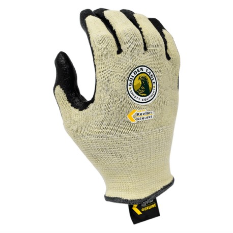 Guante Ant-Corte Kevlar Amarillo T-5 GOLDEN EAGLE 12000