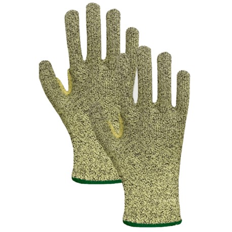 Guante Resistente al Corte Kevlar Amarillo T-6 GUANTES INTERNACIONALES HP-20