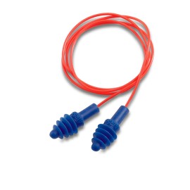 Tapones Reutilizable con Cordón Azul/Rojo HONEYWELL DPAS-30R
